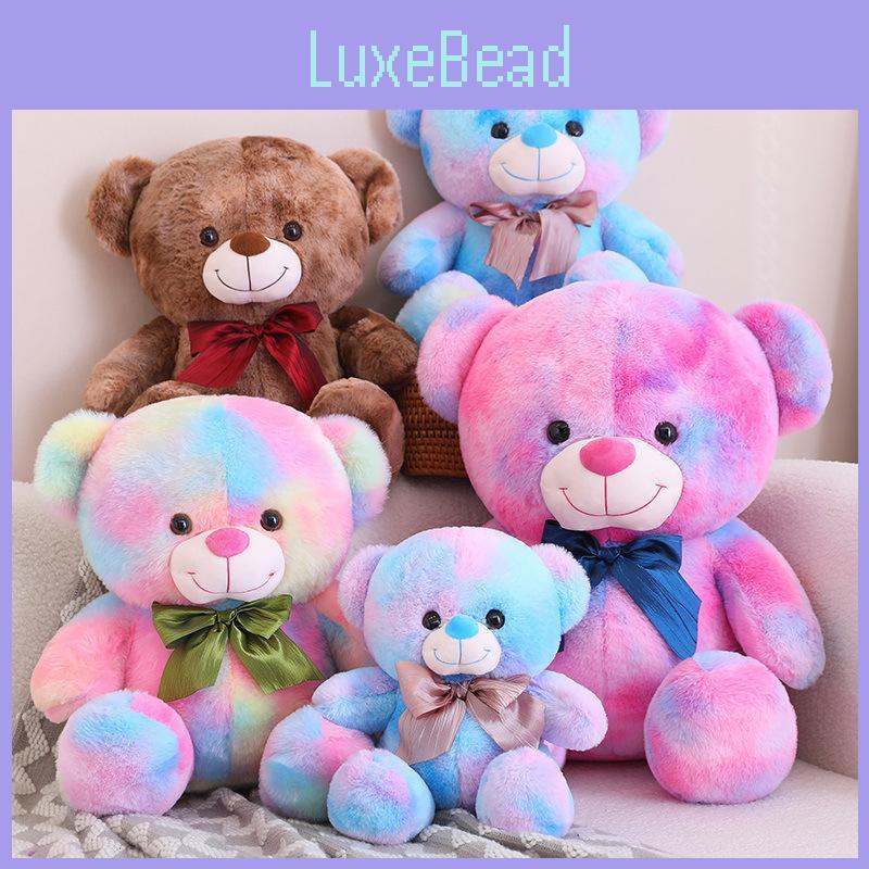 Teddy Bowknot Bear Plush Toy Cartoon Stuffed Animal Doll Cute Gift Decoration