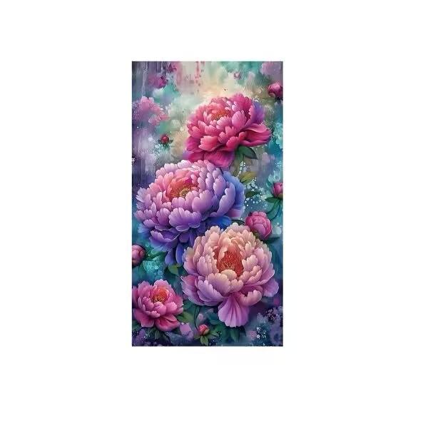 

5D алмазная картина полный алмаз красный как Xia крест вышивка мозаика искусство новая гостиная крыльцо красивая мечта пионы цветы украшение своими руками 170-80CM белый