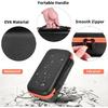 Shockproof Wireless Microphone Case Adjustable Drop Proof Microphone Storage Bag Handheld Microphone Carrying Case Business Trip
