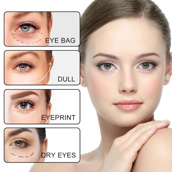 1/2/3Pcs Lutein VC Eye Essence Oil Firming Anti-Wrinkle Radiant Skin Nourishing Eye Essence Oil Non-greasy Skincare Eye Oil