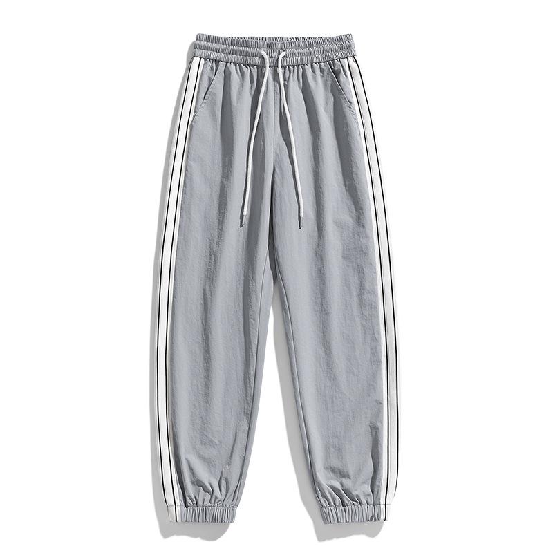 Men's spring and autumn new casual trousers men's high street loose sweatpants trendy versatile sports pants