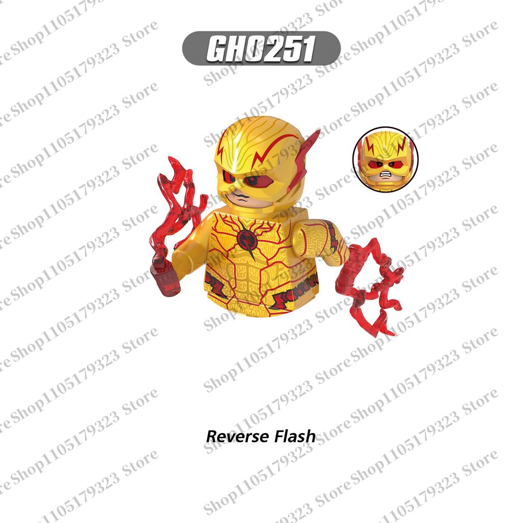 Hot toy dolls building block Mini action Superhero The Flash Superman Brick block toys children's toys gifts