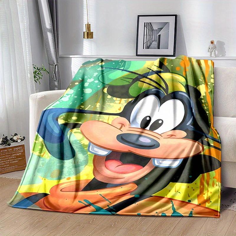 1 pezzo Coperta Disney Pippo Perfetta per Arredamento Casa, Copridivano, Uso Esterno, Regali, Morbida Coperta per Camera da Letto, Soggiorno, Viaggio