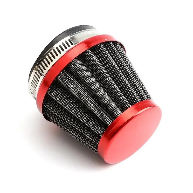 Universal Motorcycle Air Filter 35mm 38mm 42mm 48mm Fit 50cc 110cc 125cc 140cc ATV Scooter Dirt Bike Offroad Pit Bike