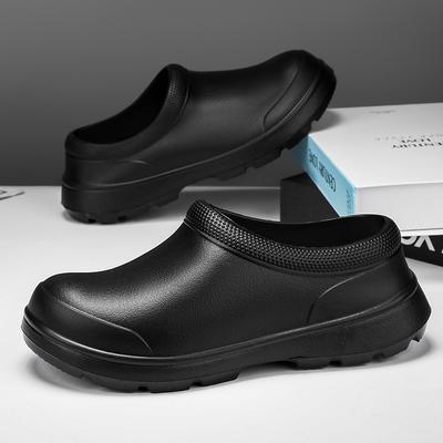 Kochschuhe Vier Jahreszeiten Weiche Sohle Rutschfest Ölbeständig Wasserdicht Küchenarbeitschuhe Herren Sandalen Gartenschuhe Outdoor Hausschuhe