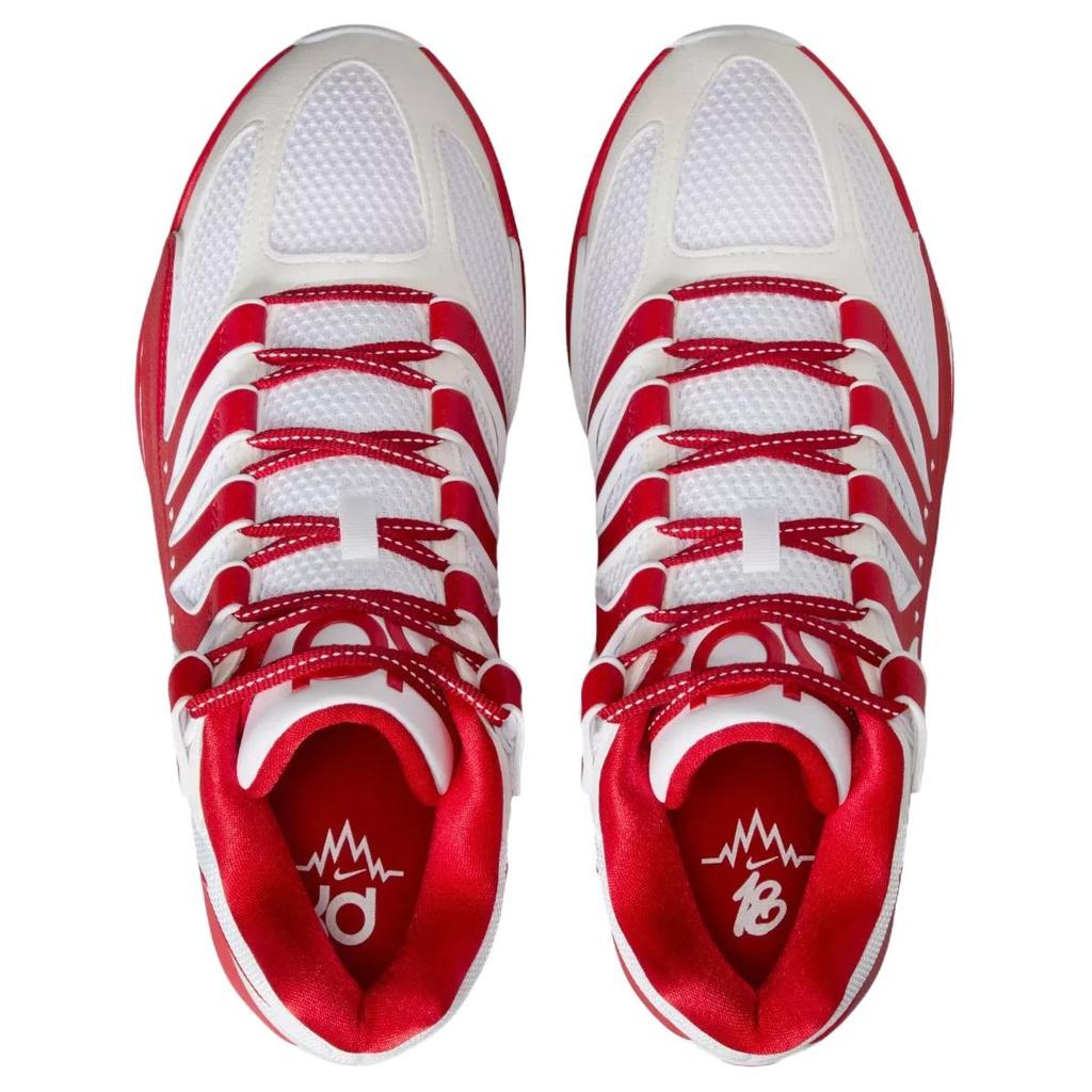 Nike KD 18 TB P White University Red Men Sneakers IH5096-107