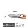 Abay Nordic Knochenporzellan tiefe Teller Set