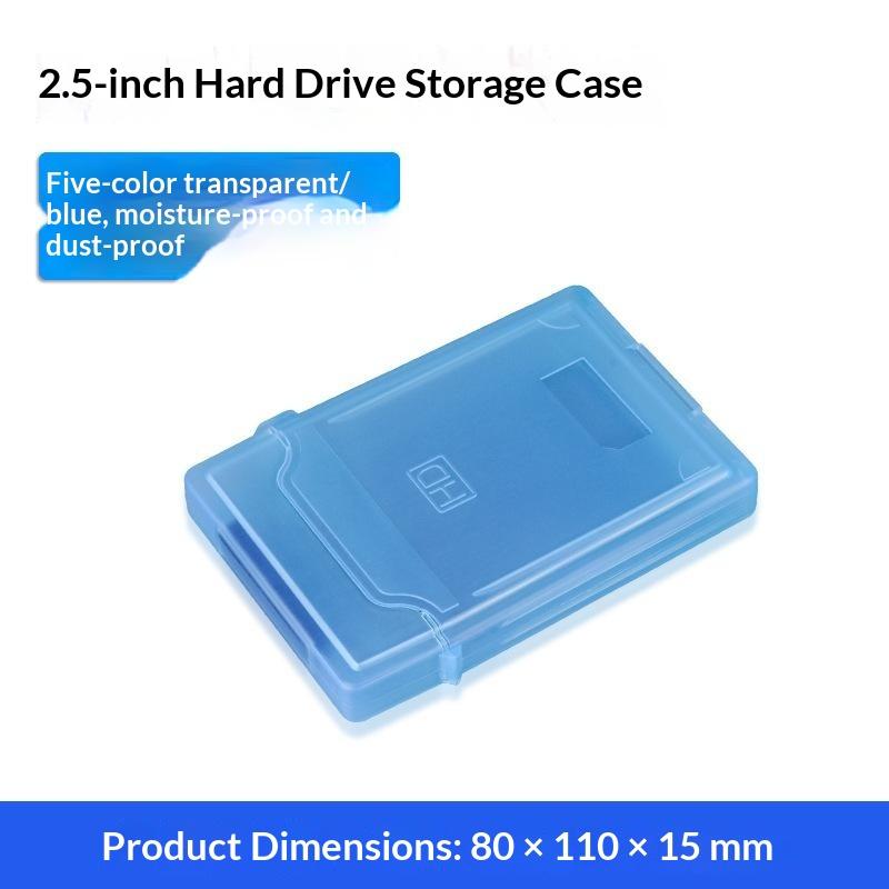 Shockproof External Hard Drive Case 2.5 3.5 Inch IDE SATA HDD SSD Protective Cover for Tech Enthusiasts Office Workers