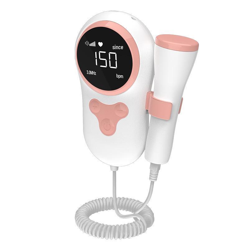 Portable Fetal Doppler Heartbeat Monitor for Pregnant Women