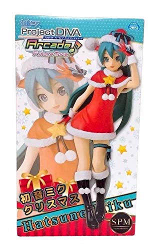 

Sega Project Diva Arcade Future Tone Hatsune Miku Super Premium Action Figure Christmas, 8.9