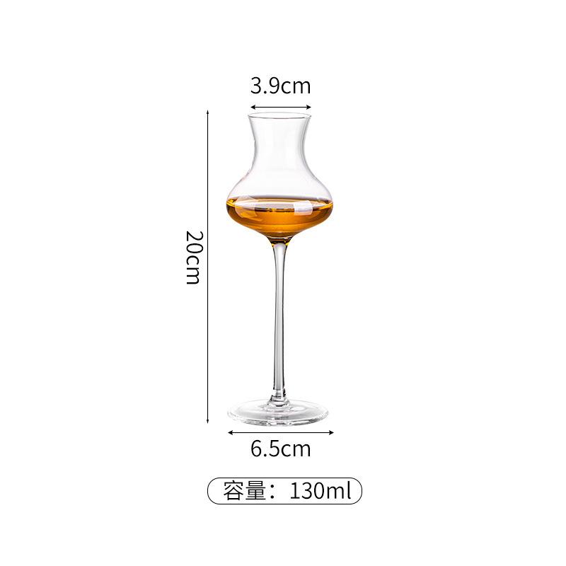 Goblet Crystal Cup Wine Champagne Tasting Glass Elegant Whiskey Glass Pure Drink Goblet Glass Cup 101-200ml чёрный