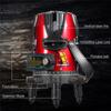 8 Line Professional Automatic Self Leveling Rotary Laser Level Beam Meter Portable Measure Kit