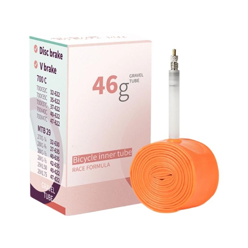 Light Weight Bike Interior Tire Tube Puncture Resistant Mountain Bike Inner Tube Replacement Tube Easy to Use