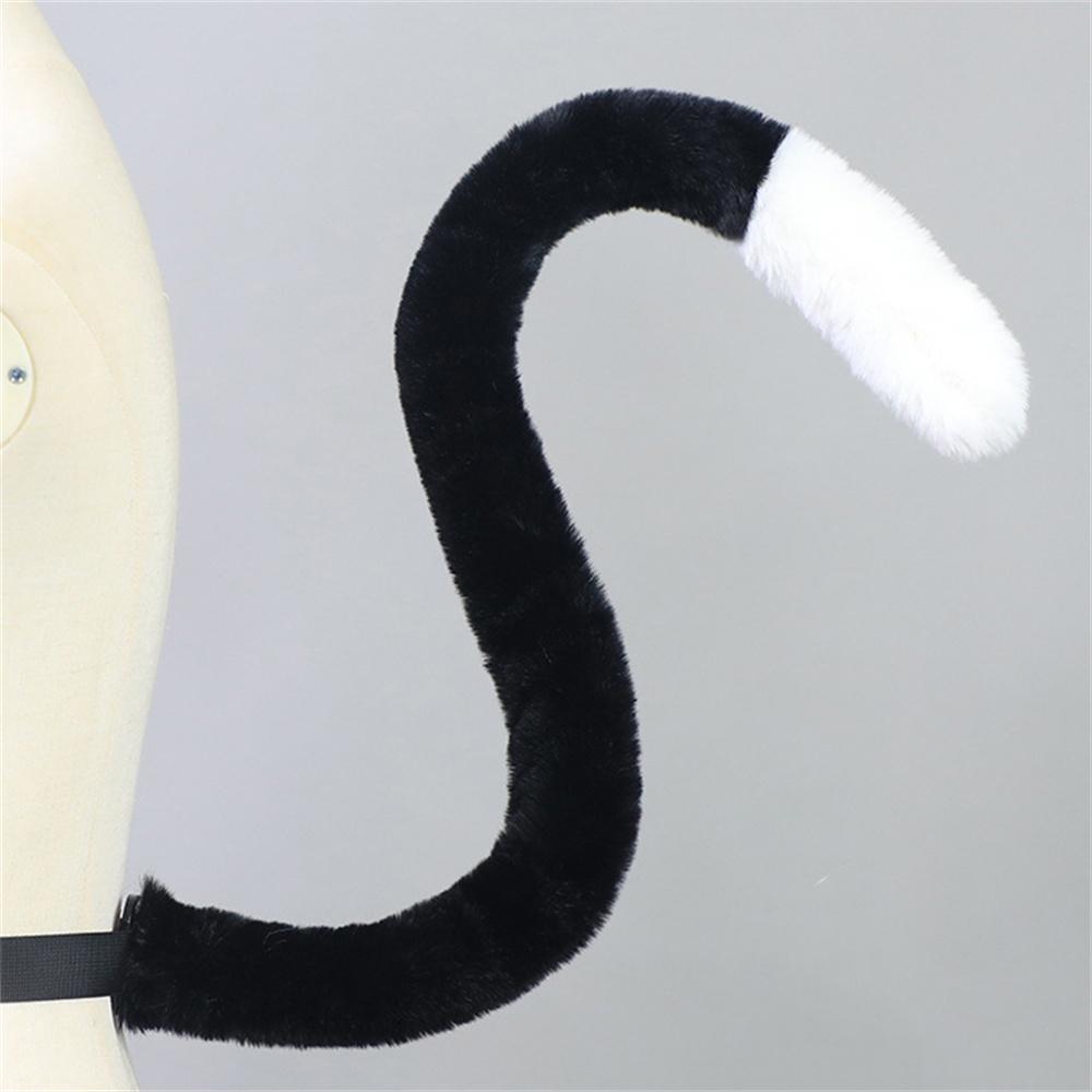 Queue Fluffy Cos Chat Renard Queues Peluche Longues Queue Poilue Anime Jeu de Rôle Fête Performance Accessoires Cosplay Costume Accessoires about 80cm