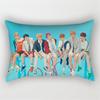 Bangtan Boys Kpop Bts Print Pillowcase Cover Bed Seat Square Pillow Home Cover