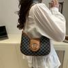 High sense niche design bag women's 2025 spring new women's bag Internet celebrity shoulder bag armpit bag small square bag