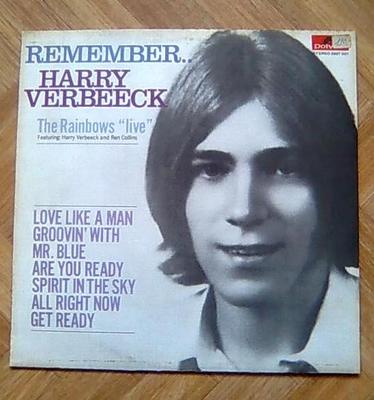 LP Record RAINBOWS (23), HARRY VERBEECK & REN - Remember.. Harry Verbeeck 2927001 Polydor Belgium Rock Used