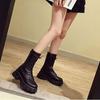 Fashion Spring Autumn Women Ankle Boots High Heels Platform Shoes Femme White Black Short Boots Lace Up Ladies Party Shoes Plus Size