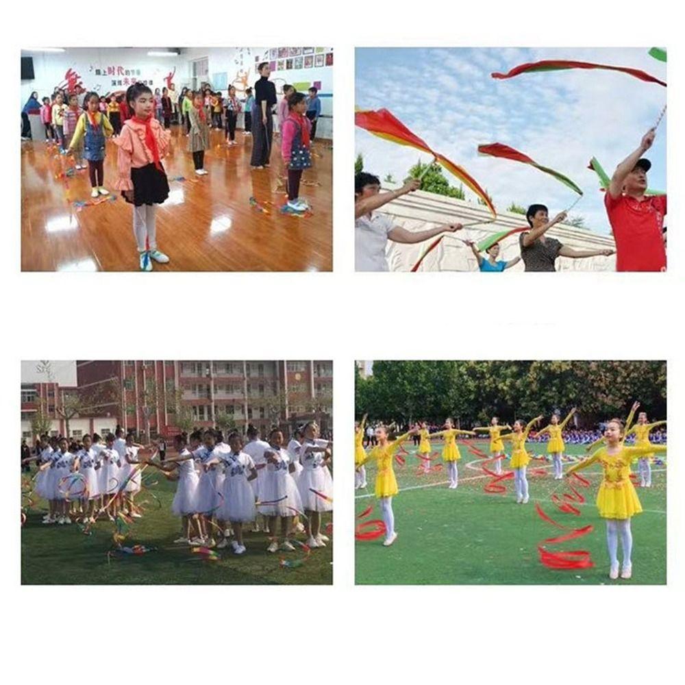 Multistyles Gym Dragon Dance Lantern Ribbon Colorful Rhythmic Art Gymnastics Ballet