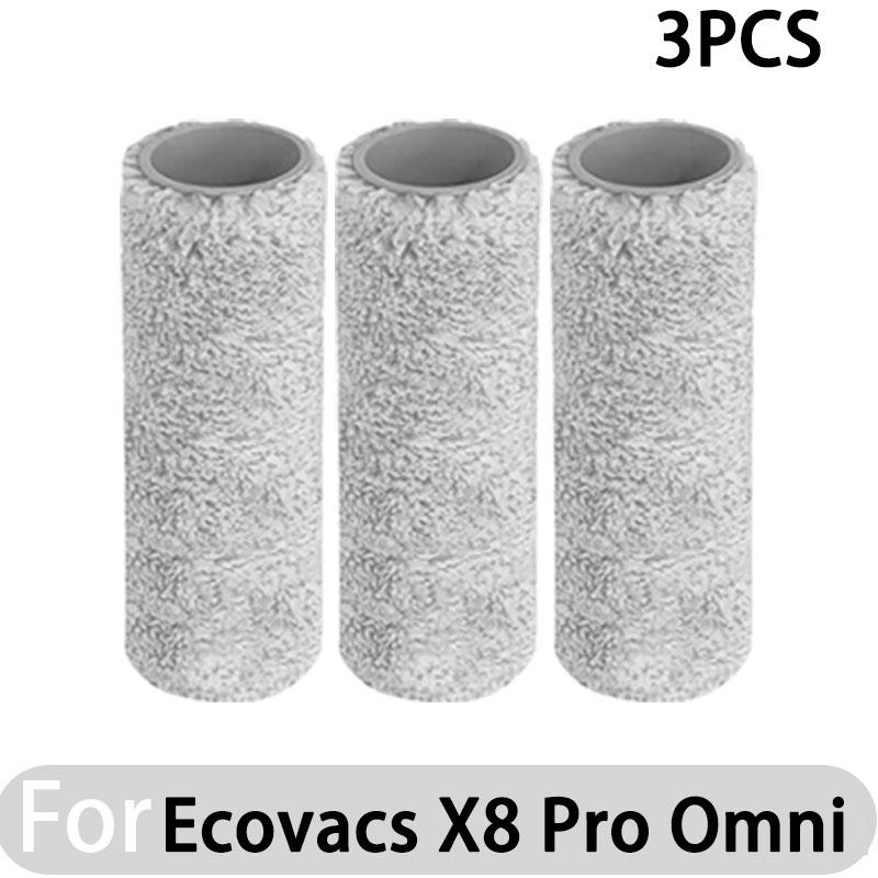 Compatible for Ecovacs X8 Pro Omni Accessories Main Side Brush Hepa Filter Rag Dust Bag Replacement Parts