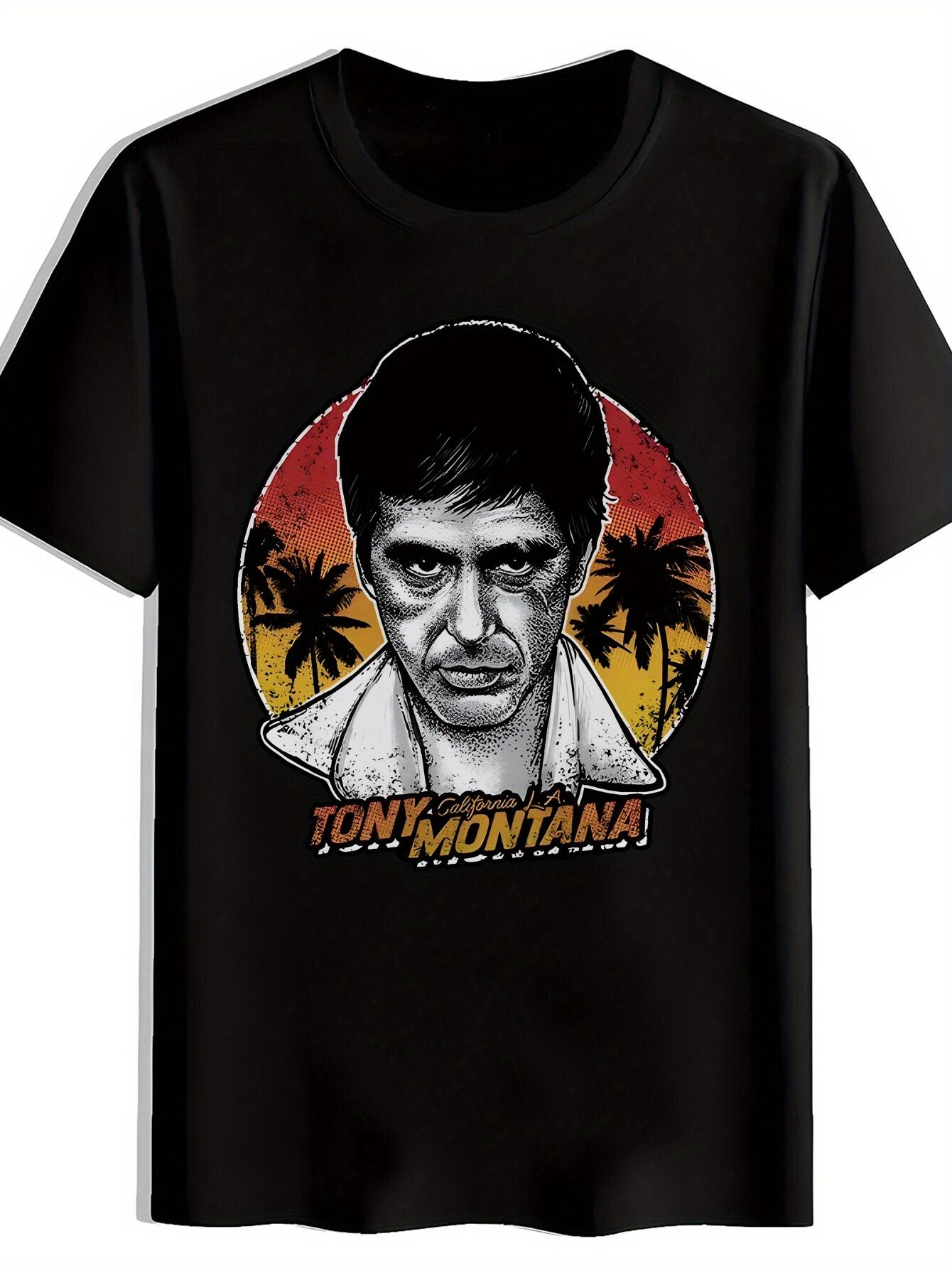 Scarface Graphic T-shirt - Bold Graphic Print S
