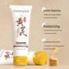 YIMIAOSI Astragalus Purifying & Brightening Facial Cleanser, 100g - Oil Control & Deep Cleansing Foam.