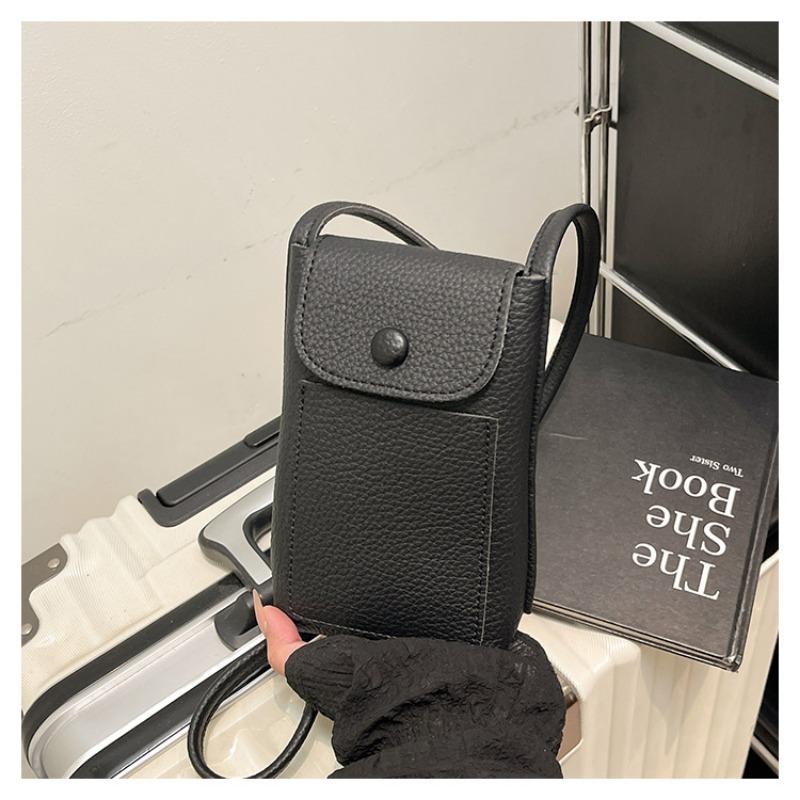 

Премиальная маленькая сумка женская новая летняя универсальная сумка-мессенджер сумка для мобильного телефона чёрный