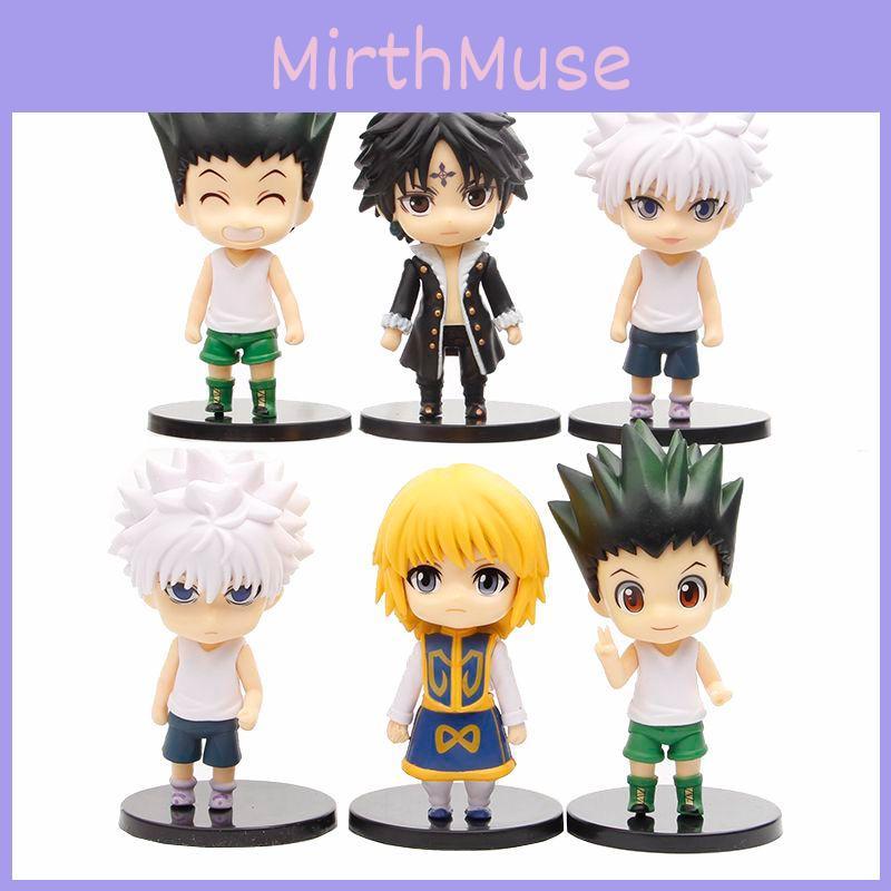 Hunter X Hunter Anime Killua 6 Pcs Action Figure Set For Enthusiastic Collectors