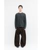 Haechinglum Wide Curve Jeans Brown
