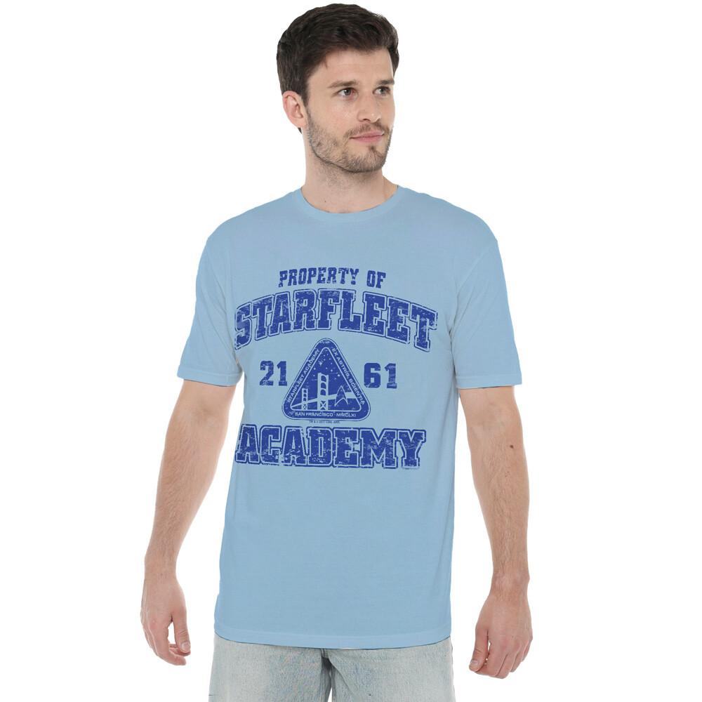 Star Trek Old School T-Shirt S-3XL Light Blue S