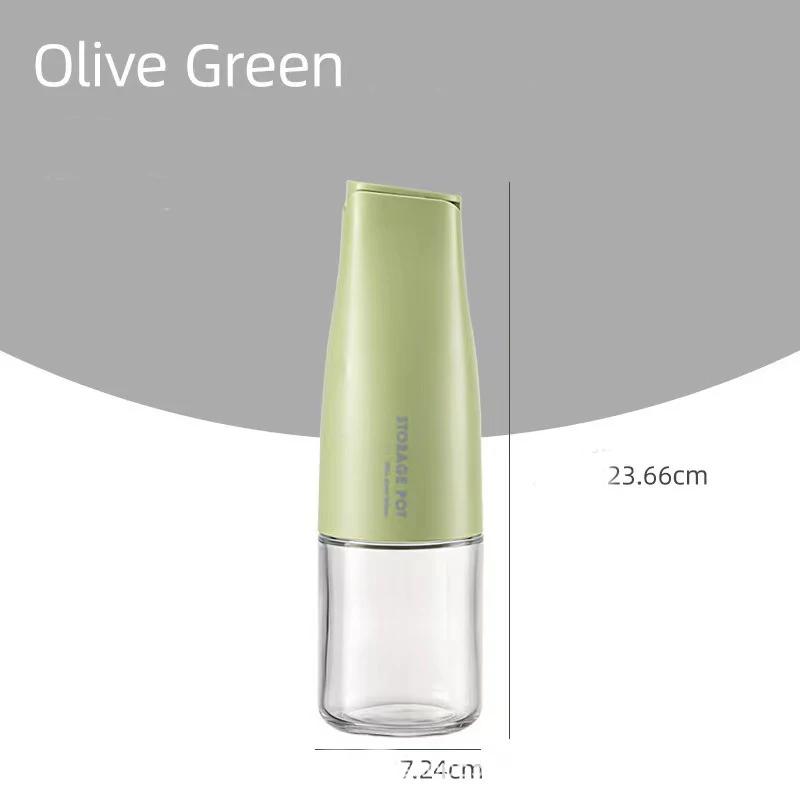 

Маслобойник 500 мл с автоматическим открытием и закрытием, крышка, открывающаяся под действием силы тяжести, герметичный стеклянный резервуар для масла, бутылка для соевого соуса