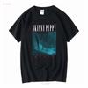 80s 90s Skinny Puppy Band T Shirt Long or Short Sleeves Vintage Washed Top For Everyday Wear Unisex Designer Clothes Slightly