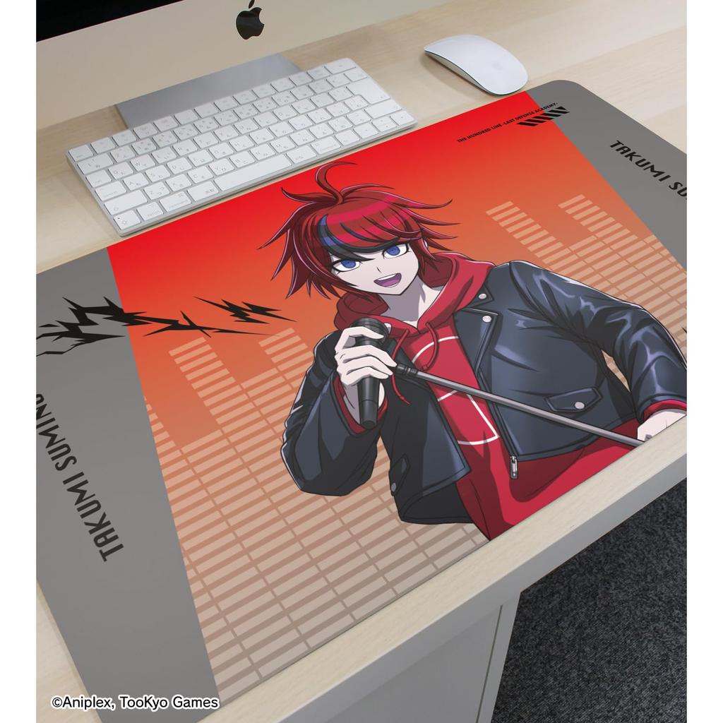 HUNDRED LINE Final Defense Academy Original Illustration Takumi Sumino Rock Band Ver. Multi-desk Mat