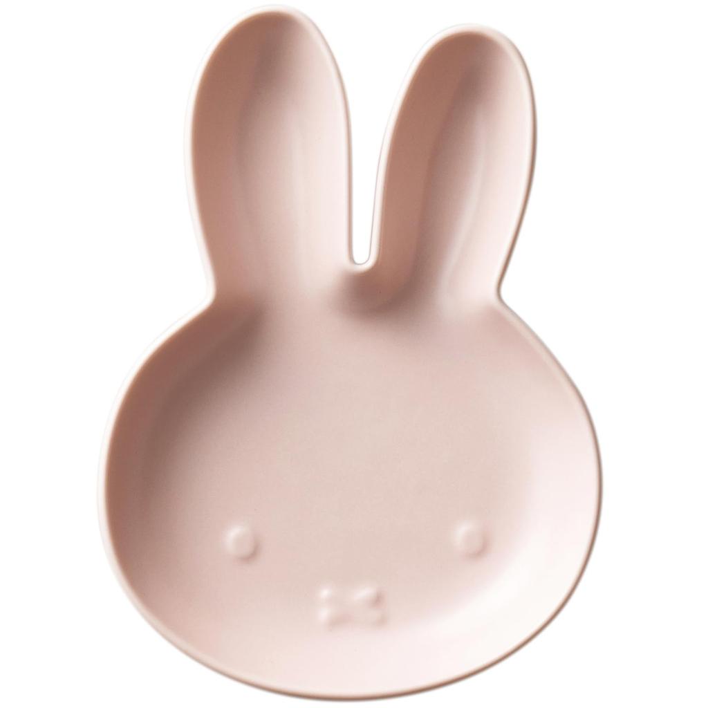 Dick Bruna 11 x Microwave and Dishwasher Matte 200104 "Miffy" Plate, Small, 15cm, Safe, Die-Cut, Pink,