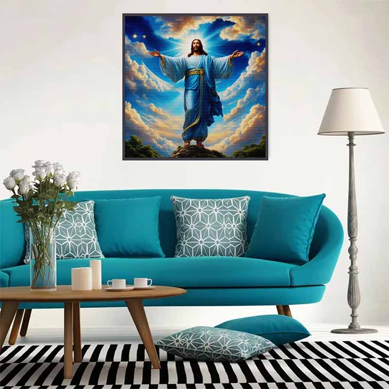 New Arrival 5D DIY Full Circle Diamond Painting "Religious" Embroidery Cross Stitch Home Decor Gift