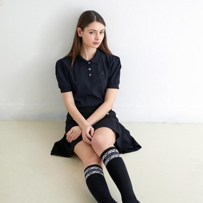 Nitina Archive Pattern Knee Socks BK