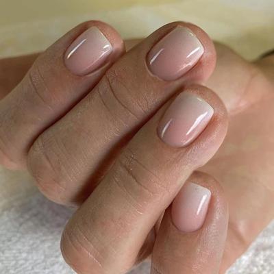 24 Kusů Nail Art Nositelné Nehty Jednoduché Postupná Změna Styl Nositelné Nehty Nositelné Nehty Přilepovací Nehty