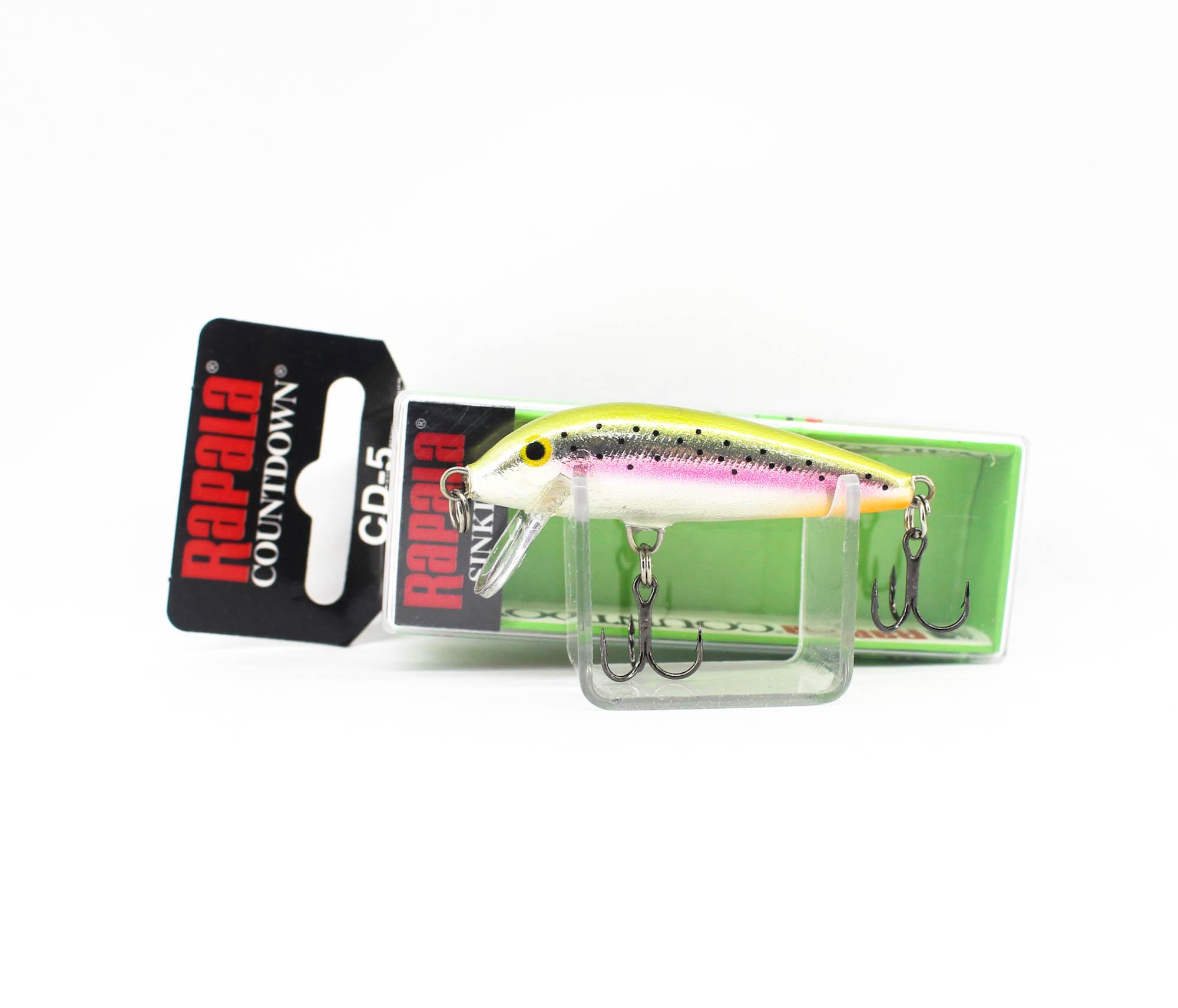 

Rapala Тонущая Приманка с Обратным Отсчетом CD05/SRT (6810)