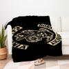 California Sons of Anarchy Motorcycle Club PatchBlanket Flannel Throw Blanket for Sofa, Bed, Travel, Camping, Office, Couch, Chair, And Bed