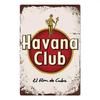 Havana Rum Vintage Tin Signs Metal Posters Decor Retro Plaque Stickers for Pub Club Man