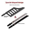 Professional Coarse Teeth Reciprocating Jigsaws Blade Universal T Shank Compatibility Fast Cutting Wood Metal Flush Trim