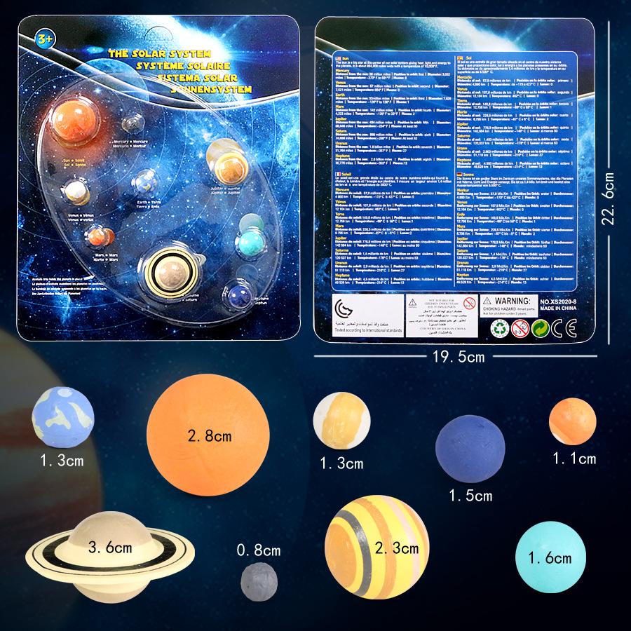 Solar System Model Educational Toys Universe Planet Earth Science Teaching Materials Cosmic Simulation Figures Astronomy For