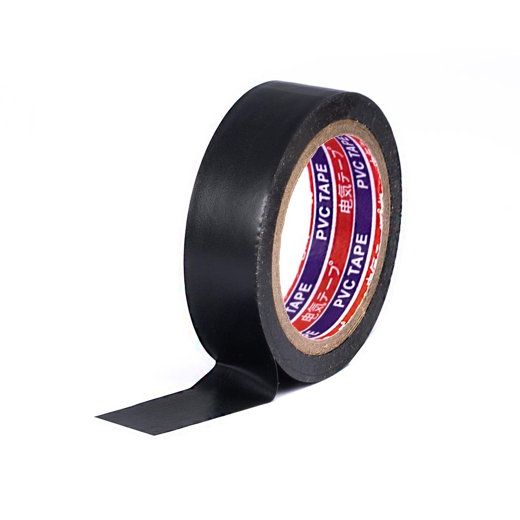 Rosfix Schwarzes Isolierband 10m – Hohe Qualität PVC | Dicke 0,13 mm | Temperaturbeständigkeit bis 80°C