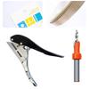 Adjustable Depth Hole Punch Set Fixed Hole Position