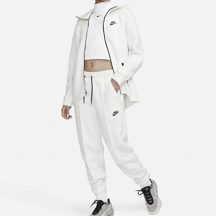 New Nike Logo print Fleece Track Pants FB8331-110