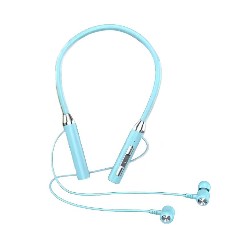 Wireless Bluetooth 5.2 Neckband Earphones Magnetic Sports Waterproof TWS Earbuds Blutooth Headset With Microphone Mic