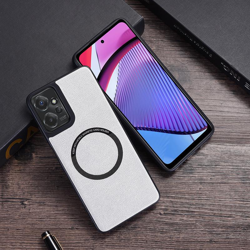 Applicable to Motorola Edge 50U mobile phone case Edge 40NEO magnetic leather pattern moto G85 all-inclusive protection