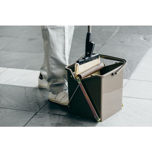 Yamazaki Sangyo Mop Wringing Bucket (Commercial Use) 2989.jp+ Tough Squeezer DX 181599