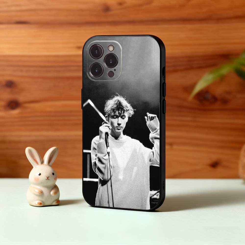 

Charismatic T-Troye Sivan Singer Phone Case For iPhone17 16 15 14 13 12 11 Pro Max Plus,5G Soft Black Case iPhone16