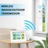 Multifunction Digital Weather Clock Color Screen Temperature Monitor And Alarm Timer Comfort Display for Home
